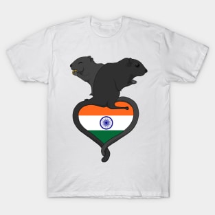 Gerbil India (dark) T-Shirt